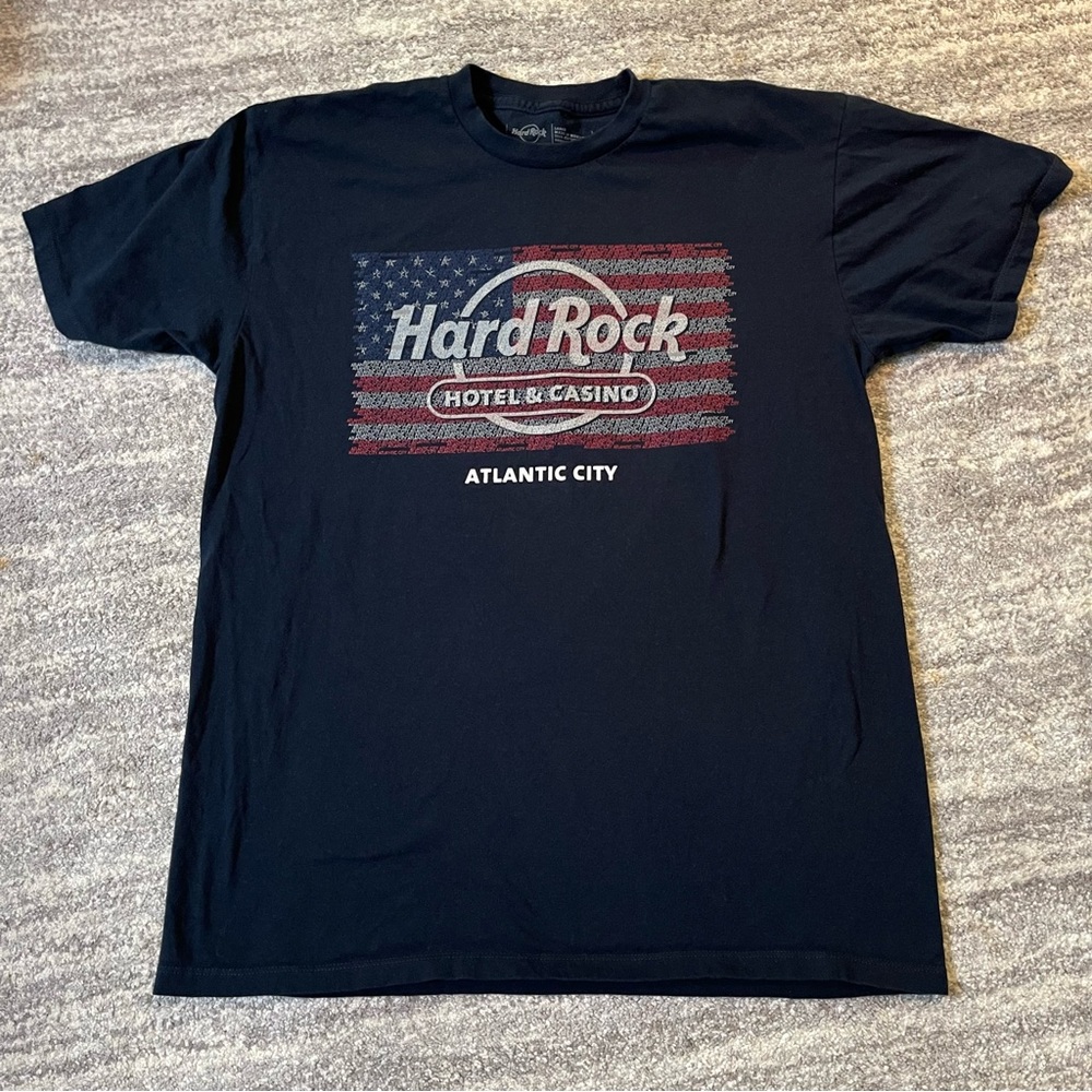HARD ROCK CAFE ATLANTA CITY GRAPHIC TEE